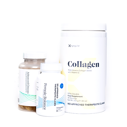 Collagen Bundle 3 (1 Collagen, 1 Female Balance, 1 Advanced Omega)
